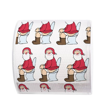 Santa on the Loo - Toilet Paper