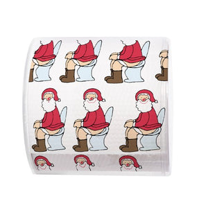 Santa on the Loo - Toilet Paper