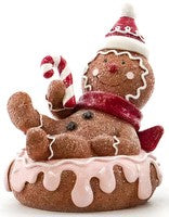 Load image into Gallery viewer, Gingerbread Donut Girl and Boy