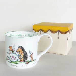 Two Bad Mice - One Leaf or Two - Medium Mug