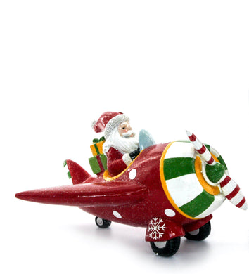 Santa in Plane