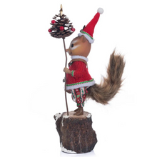 Load image into Gallery viewer, Katherines Collection -  Berry the Chipmunk Christmas Figure