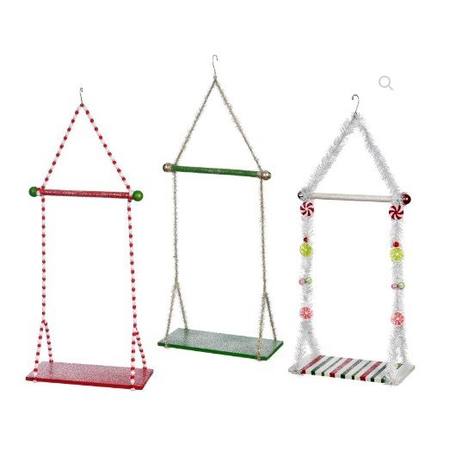 Elf Swing - Double Peppermint White Peppermint Stripe