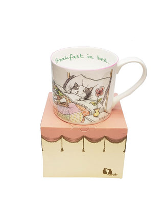 Two Bad Mice - Breakfast in Bed - Medium Mug