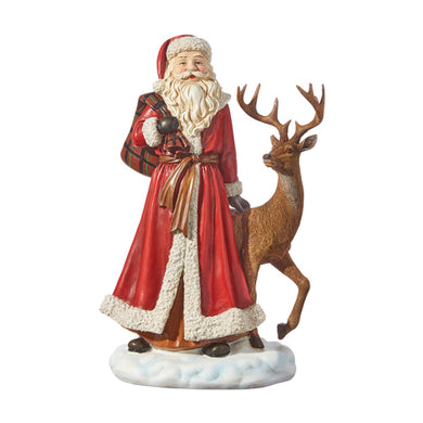 Santa with Reindeer -