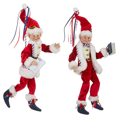 Air Mail Posable Christmas Tree Elf
