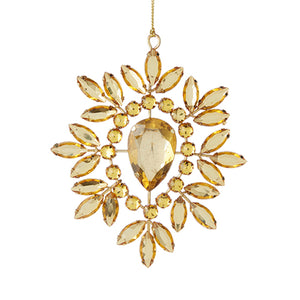 Gold Jewelleed Hanging Decoration