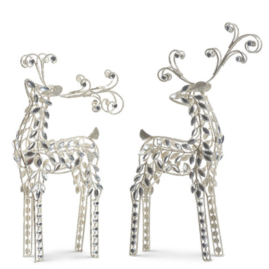 Jewelled Crystal Reindeer -