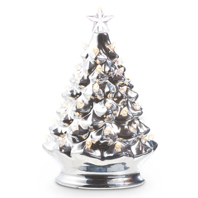 Vintage Silver Light Up Tree - Small