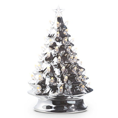 Vintage Silver Light Up Tree - Large