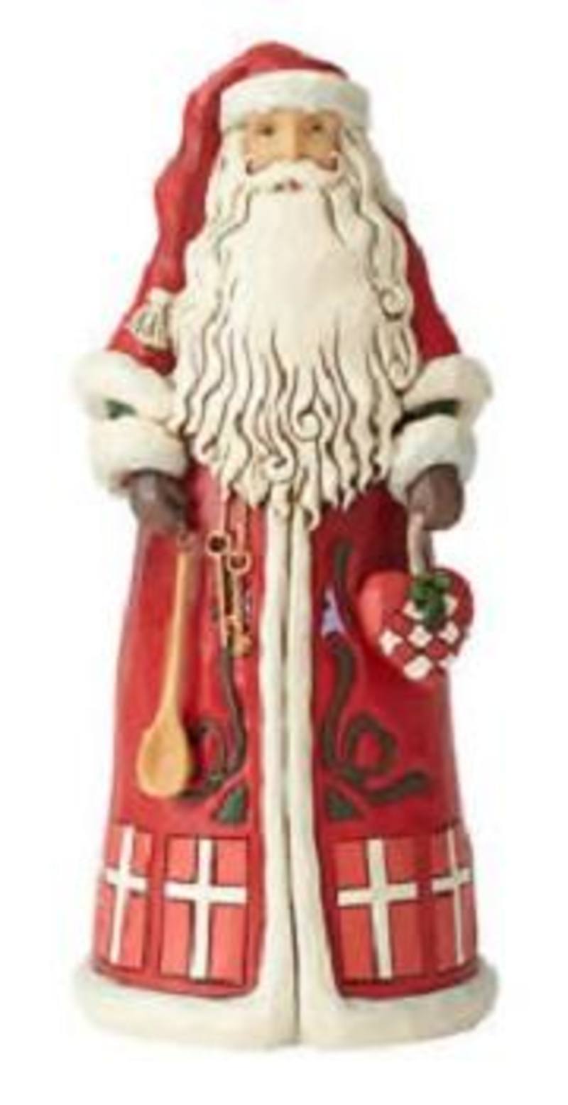 Jim Shore - Heartwood Creek - Around the World Santa - Danish  Santa