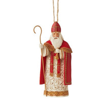 Load image into Gallery viewer, Jim Shore - Heartwood Creek - Around the World Santa - Belgian Hanging Ornament Santa