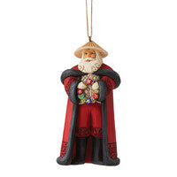 Jim Shore - Heartwood Creek - Around the World Santa - Filipino Hanging Ornament Santa