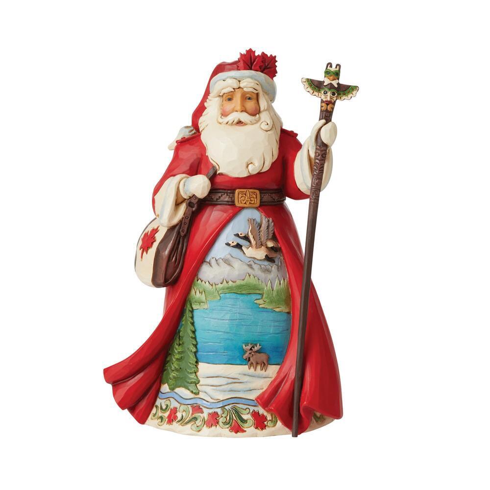 Jim Shore - Heartwood Creek - Around the World Santa - Canadian  Santa