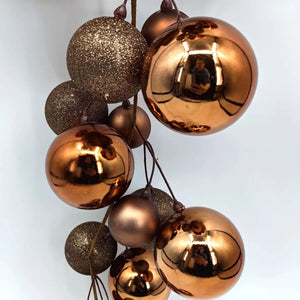 Mixed Cooper Bauble Garland - 2m