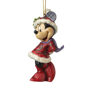 Jim Shore - Disney Traditions - Sugar Coated Minnie Mouse Hanging Ornament