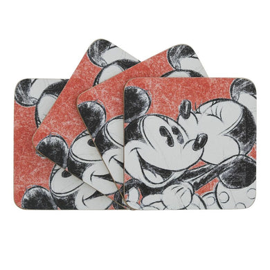 Disney Home - Mickey and Minnie - Coasters - Set of 4