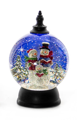 Snowmen swirling Snow Globe