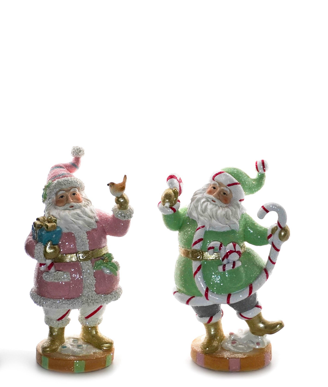 Pastel Inspired with Candy Cane Santa