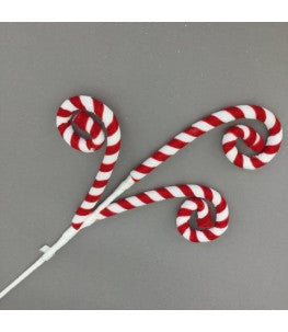 Stripped Candy Swirls on a Pick
