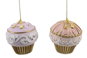Candy Pale Purple Elegant Cupcake