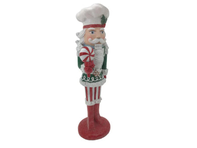 Nutcracker Style Butler Holding Lollypop