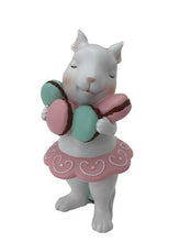 Load image into Gallery viewer, Standing Bunny Holding an arm full of Macaroons