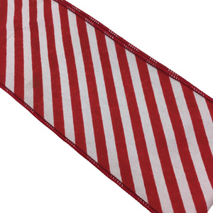 Red and White Stripped Ribbon