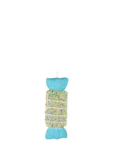 Load image into Gallery viewer, Pale Blue and Sprinkle Hanging Square Lollie