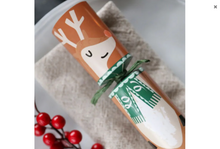 Load image into Gallery viewer, Celebration Crackers - 10 inch - Santa and Reindeer