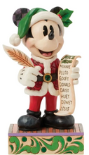 Load image into Gallery viewer, Jim Shore - Disney Traditions - Santa Mickey with List