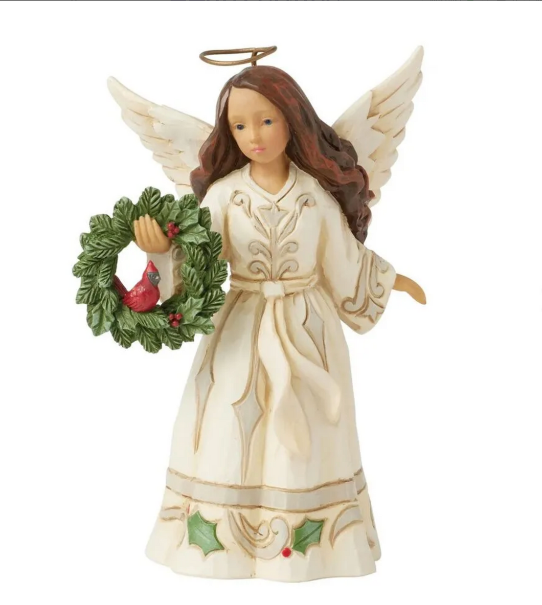 Jim Shore - Heartwood Creek - Angel with Cardinal