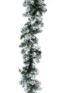Flocked Royale Deluxe Garland - 2.7m