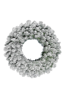 Flocked Royale Wreath - 60cm