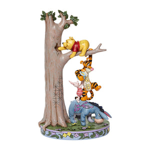 Jim Shores - Disney Traditions - Winnie the Poo - Lets all climb the tree