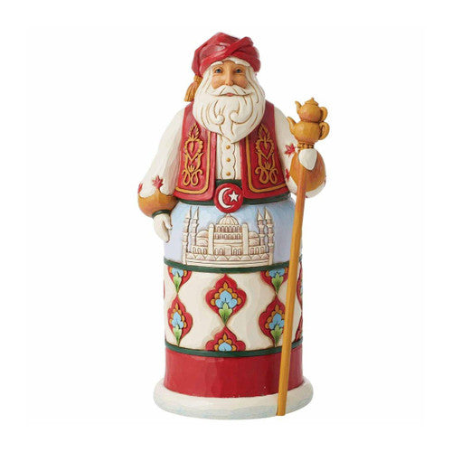 Jim Shore - Heartwood Creek - Around the World Santa - Turkish Santa