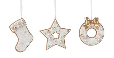 Ginger bread Frost Hanging Star