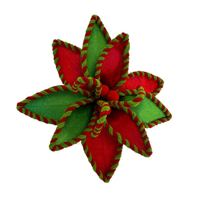 Red and Green Poinsettia