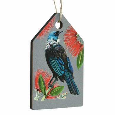 New Zealand Made Eco Hanging Decorations - Tui