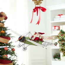 Load image into Gallery viewer, Katherines Collections Santa in a Plane