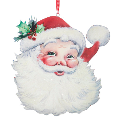 Santa's Head Hanging Ornament