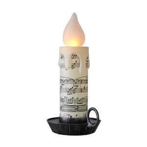Battery Operated Candle - Sheet Music Design