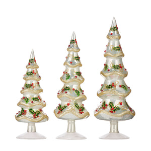 Jewelled Trees with Holly Pattern