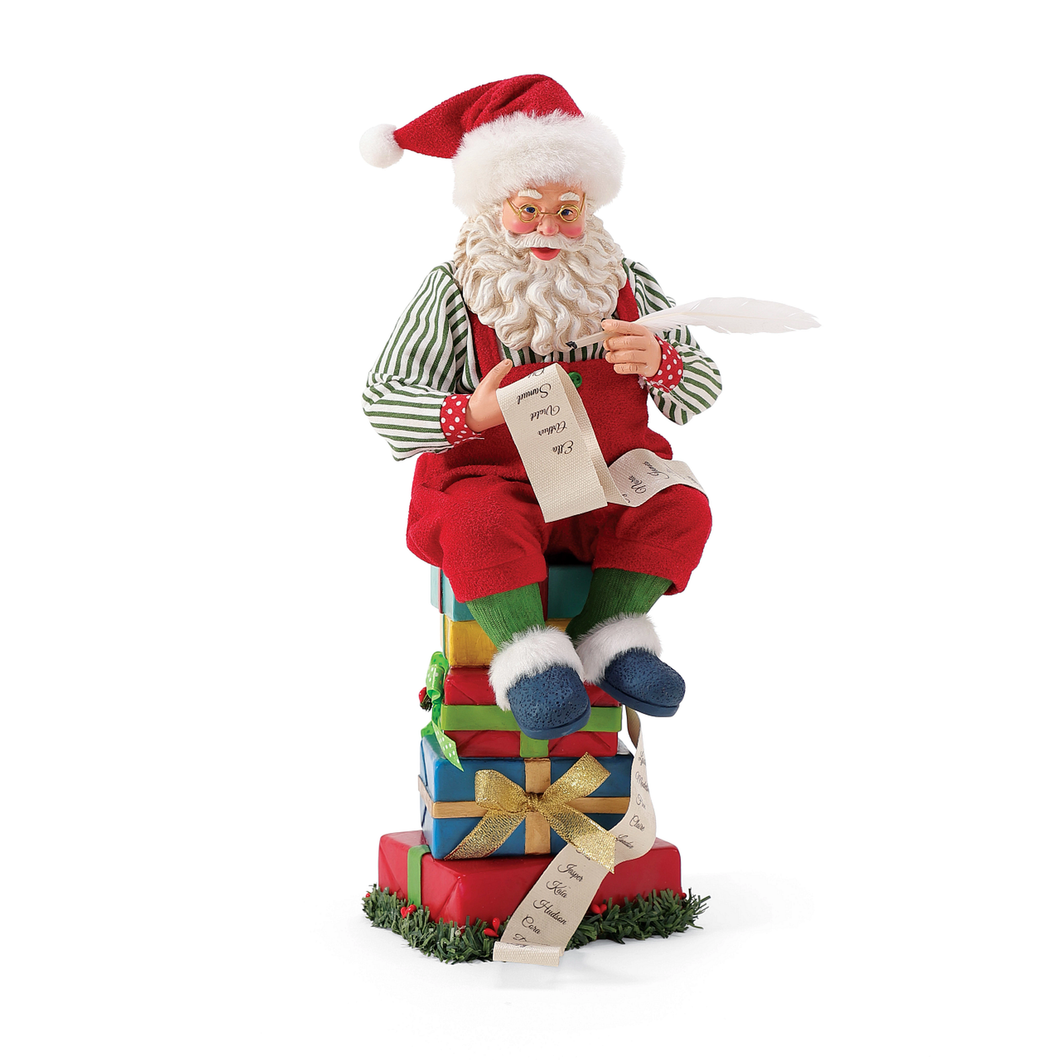 Department 56 - Possible Dreams  - Santa On top of the Gifts