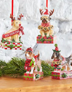 Holiday Best In Show Dog Ornamnet