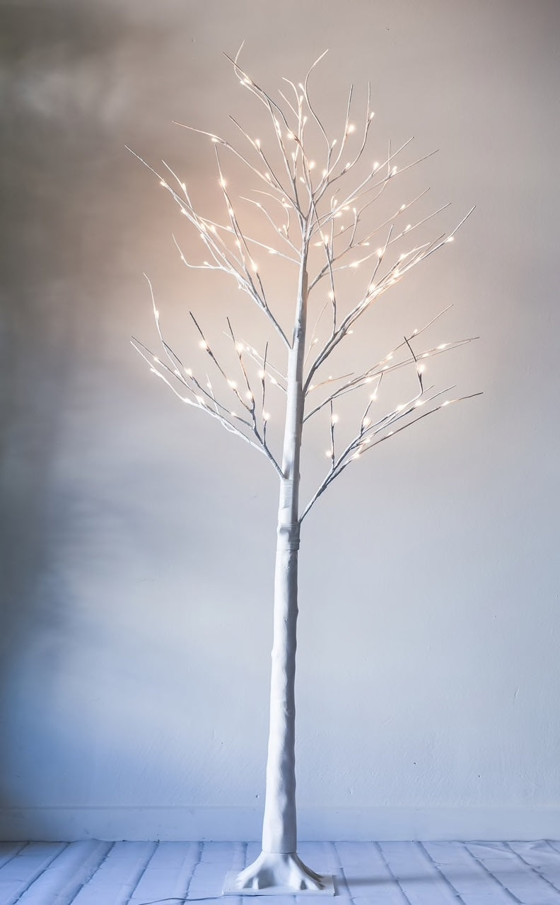 White Birch LED Twinkle Tree - 1.8m