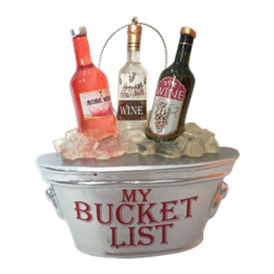 My Wine Bucket List Hanging Decoration