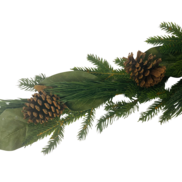 Pine and Magnolia Leaf Garland