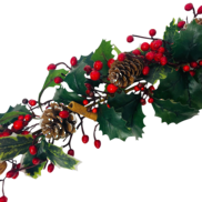 Holly, Berry and Nut Garland