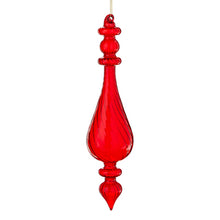 Load image into Gallery viewer, Red Finial Hanging Ornaments